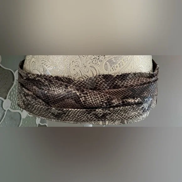 BCBGMaxAzria | Accessories | Bcbgmaxazria Brown Wide Snake  display picture 1